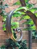 Fiddlehead Remembrance | Public Sculptures by Chris Nordin Studios | St. Joseph Mercy Ann Arbor in Ypsilanti