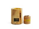 Ubud Original candle with spare refill | Candle Holder in Decorative Objects by WOOD MOOD. Item composed of wood in boho or japandi style