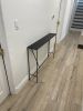 Solid Wood - Blackened Steel - Console table | Tables by Bent Studio. Item made of wood with steel