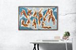 Dancers | Oil And Acrylic Painting in Paintings by Andrew Martin Miller. Item composed of canvas & synthetic