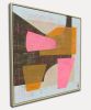 Fractured fallen orange pink brown | Oil And Acrylic Painting in Paintings by Ronald Hunter. Item made of canvas works with minimalism & contemporary style