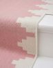 Handwoven Woolen Runner Rug | Rugs by Evergreen Carpets. Item composed of wool compatible with boho and minimalism style