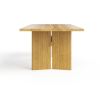 Hawthorne Trestle Dining Table | Tables by Helmwood. Item composed of oak wood in contemporary or modern style
