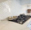 Lexington White Marble Mosaic Tile | Tiles by Tile Club. Item composed of marble