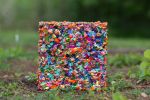 Color Pop | Oil And Acrylic Painting in Paintings by Brianne Valentino. Item made of wood works with boho & contemporary style