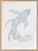 Lucky Fish - Koi & Kei - Water - Framed Art | Prints by Patricia Braune. Item made of paper
