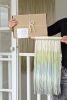 Fiber art DIY set box | Tapestry in Wall Hangings by Kat | Home Studio. Item composed of wood & wool compatible with boho and coastal style
