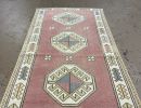 Vintage Turkish Rug Runner | 2.4 x 10.7 | Runner Rug in Rugs by Wool and Rug. Item made of wool compatible with boho and country & farmhouse style