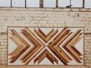 6x3 Rectangle Original White and Natural | Decorative Objects by Aleksandra Zee. Item made of wood compatible with minimalism and contemporary style