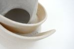 Helix Vase 015 | Vases & Vessels by niho Ceramics. Item made of stoneware works with contemporary & coastal style