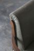 Gianni Art Deco Style Leather Lounge Armchair by Costantini | Lounge Chair in Chairs by Costantini Design. Item composed of wood and fabric