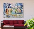 Are We Scare? | Oil And Acrylic Painting in Paintings by Marie Manon Art. Item made of canvas