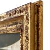 Green Mid-Century Modern Style Collage in Vintage Frame | Paintings by Suzanne Nicoll Studio. Item made of wood with paper works with mid century modern & contemporary style