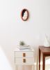 Adobe | Wall Sculpture in Wall Hangings by Keyaiira | leather + fiber. Item composed of wool and stoneware