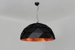 Sun Chandelier 100 Copper Matte Black | Chandeliers by ADAMLAMP. Item made of copper works with minimalism & industrial style