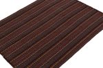 Vintage Persian Jajim Tribal Kilim in Polychromatic Stripes | Area Rug in Rugs by Rug and Kilim