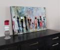 Black Lives Matter | Oil And Acrylic Painting in Paintings by Marie Manon Art. Item made of canvas