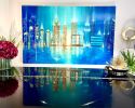 "CITY OF LIGHTS" | Mixed Media by Wall Jewelry by Robyn Camargo. Item composed of synthetic