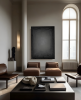 INSIDE OUT · Shades of Charcoal Gray | INSIDE OUT Collection | Wall Sculpture in Wall Hangings by Sizmari. Item made of fiber works with minimalism & contemporary style
