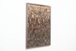 Embers at the Treeline” —Reclaimed Wood Wall Art Panel, Hand | Wall Sculpture in Wall Hangings by Craig Forget. Item composed of oak wood compatible with boho and mid century modern style