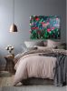 Tropical dream | Oil And Acrylic Painting in Paintings by Elena Parau. Item made of canvas compatible with contemporary and country & farmhouse style