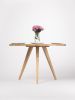 OKKO - Round dining table, made of solid oak wood | Tables by Mo Woodwork. Item made of oak wood compatible with minimalism and mid century modern style