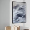 Without knowing how | Oil And Acrylic Painting in Paintings by Francesca Borgo. Item made of canvas works with minimalism & contemporary style