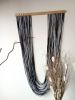 Macrame Wall Décor ,Macrame Wall Art, Fiber Art, Boho Wall H | Tapestry in Wall Hangings by Magdyss Boutique. Item composed of bamboo and fiber in art deco style