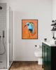 Stan | Oil And Acrylic Painting in Paintings by Jacque Price. Item made of canvas works with boho & contemporary style