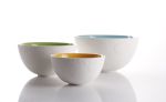 Nesting Textured Bowls | Dinnerware by Maia Ming Designs. Item made of ceramic