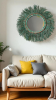 Custom Boho Mirror: Embrace Boho Charm in Your Space Rustic | Decorative Objects by Magdyss Boutique. Item works with boho & minimalism style