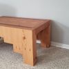 Solid Wood Douglas Fir Bookmatched End Grain Coffee Table | Tables by Closed Loop Woodworks. Item composed of wood
