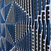 Agamographs - Blue | Embroidery in Wall Hangings by Fault Lines by Matthias de Vogel. Item composed of cotton