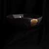 Vida Grande Fruit Bowl, Black | Serving Bowl in Serveware by Boya Porcelain. Item made of ceramic