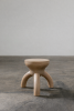 ELEMENTOS Water Stool Sandblasted Pine By Daniel Couttolenc | Chairs by Daniel Couttolenc. Item composed of wood compatible with boho and contemporary style