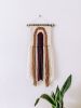 Handmade Rainbow Inspired Woven Wall Hanging Decor | Macrame Wall Hanging in Wall Hangings by Hippie & Fringe. Item composed of cotton and fiber in boho or art deco style