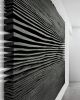 SHADOW — Noir Statement | SHADOW Collection | Wall Sculpture in Wall Hangings by Sizmari. Item composed of concrete & fiber compatible with minimalism and contemporary style