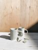 Ceramic Lined Mug in Grey | Drinkware by Bridget Dorr. Item composed of ceramic