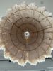 Boho Chandelier | Chandeliers by Lisa Haines. Item made of fiber works with boho style