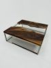 Epoxy Waterfall Coffee Table - Coffee Table For Hotel | Tables by Tinella Wood | United Kingdom in London. Item made of walnut compatible with boho and minimalism style