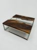 Epoxy Waterfall Coffee Table - Coffee Table For Hotel | Tables by Tinella Collection | United Kingdom in London. Item made of walnut compatible with boho and minimalism style