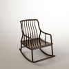 Legacy Imperial Zen Rocking Chair Minimalist Ming Series III | Armchair in Chairs by Dynasty Artisan. Item composed of wood in minimalism or contemporary style