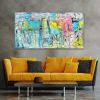 "Situations" | Oil And Acrylic Painting in Paintings by Shirly Maimom Art. Item composed of canvas & synthetic compatible with contemporary and art deco style