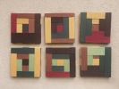 Tesxtil Wall Art Panels for Home Decor | Decorative Frame in Decorative Objects by Sarmal Design. Item composed of canvas & fiber compatible with contemporary and art deco style