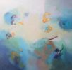 DEEP SEA | Oil And Acrylic Painting in Paintings by Cecilia Arrospide | Private Residence - Lima, Peru in Lima. Item composed of canvas and synthetic