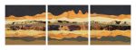 Foothills in the Moonlight II | Mixed Media by Lorelle Rau Studios | Prisma Health Greenville Memorial Hospital in Greenville. Item made of paper