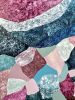 Under the pink moon | Oil And Acrylic Painting in Paintings by Cristina Dalla Valentina. Item composed of canvas in contemporary style