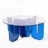Wave Table | Coffee Table in Tables by Bend Goods. Item made of metal & glass