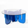 Wave Table | Coffee Table in Tables by Bend Goods. Item composed of metal and glass