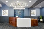 Centerline Apartments Reception Desk | Tables by Todd McCollister | Centerline Apartments in Omaha. Item composed of wood